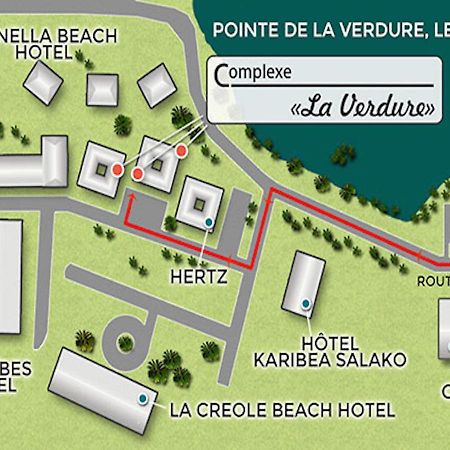 Coton Doux Front De Mer Le Gosier  Exterior foto